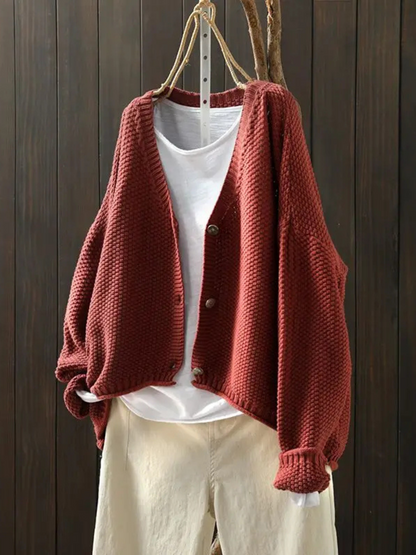 Coralie™ - Gemütlicher Strickcardigan