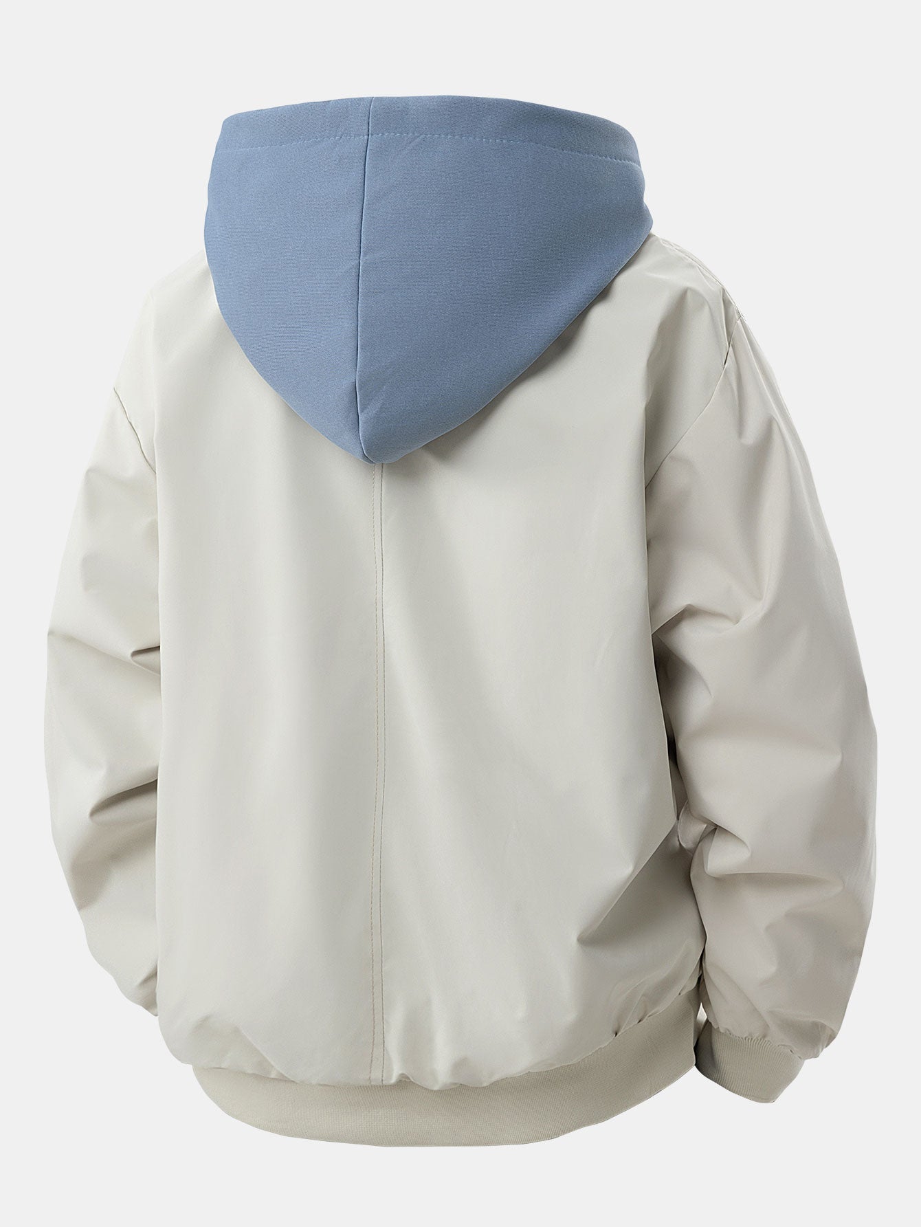 Kontrast 2 in 1 Kapuzen-Bomberjacke