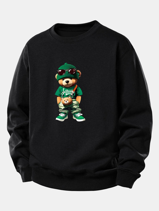 Cool Bear Druck Relax Fit Sweatshirt
