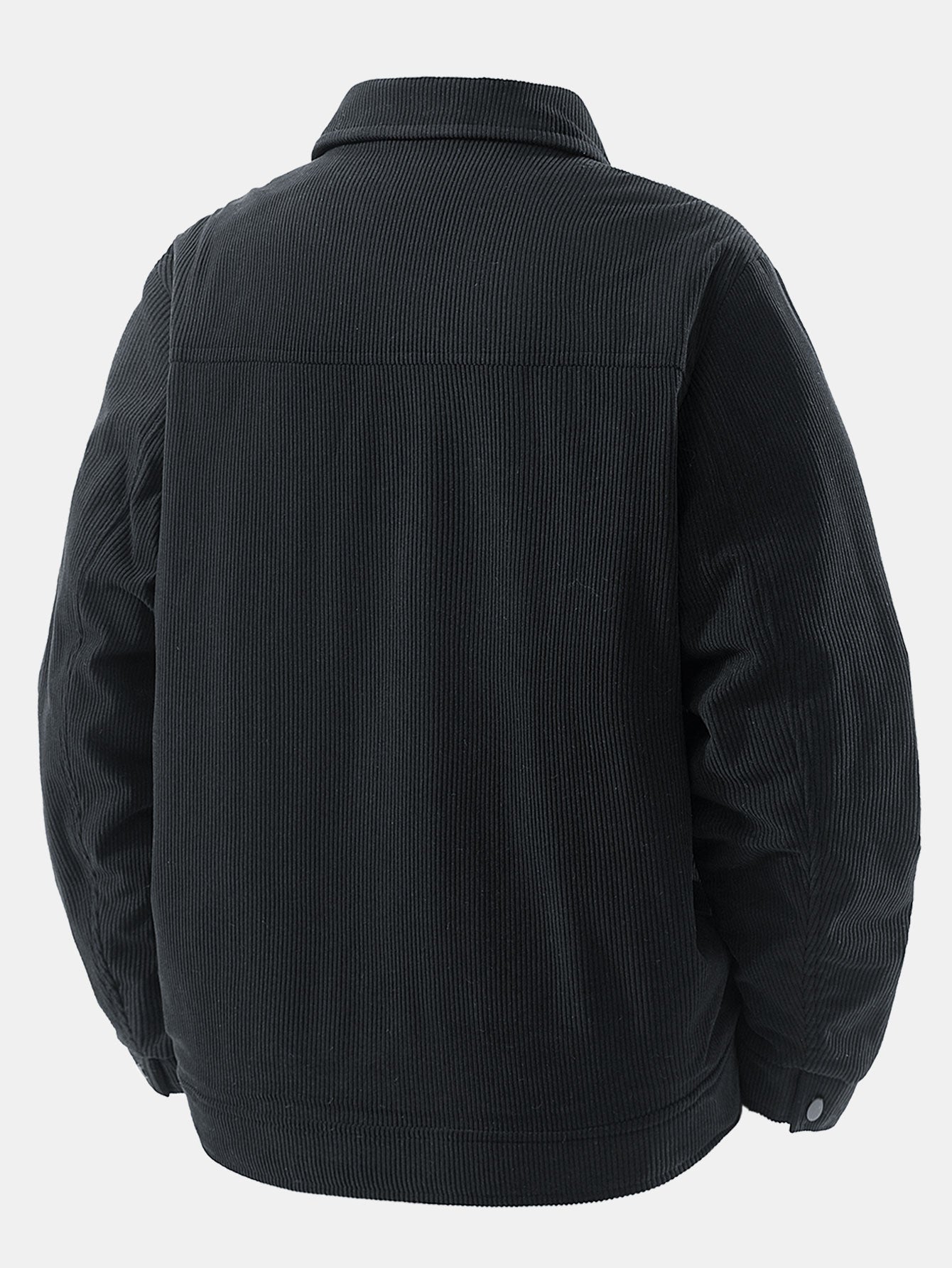 Teddygefütterte Cordjacke mit Taschen