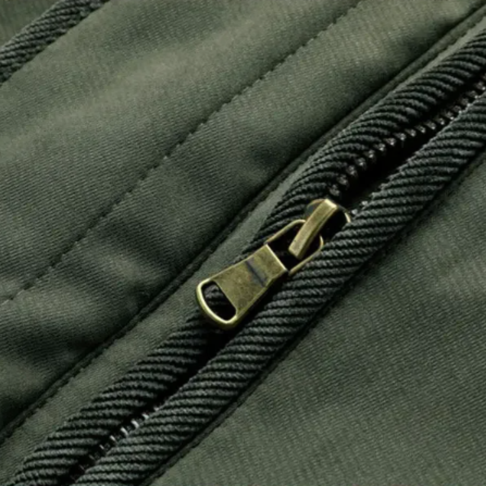 Elegante wattierte Outdoor-Jacke