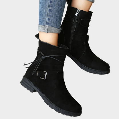 Delaney | Niedrige Absatz Stiefeletten