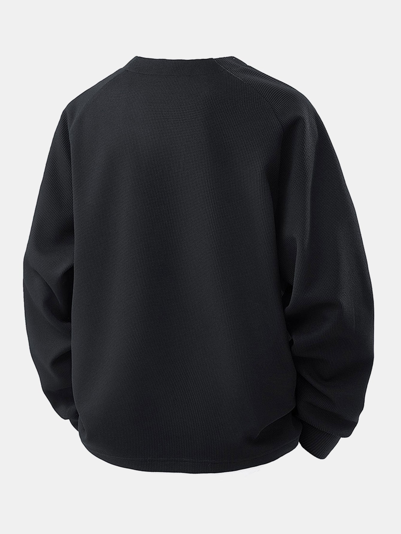 Waffle T-Shirt with Raglan Sleeves