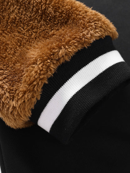 Teddy Bear Sonnenbrillen Rundhalsausschnitt Sweatshirt