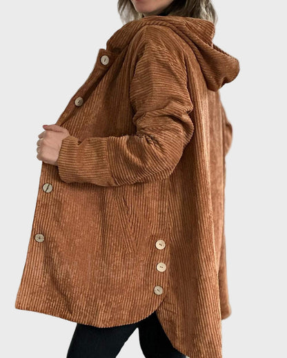 Indie | Corduroy Kapuzenjacke