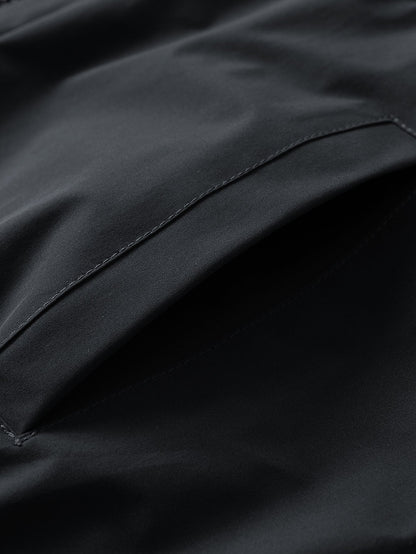 Bestickte Rennjacke mit lockerem Sitz