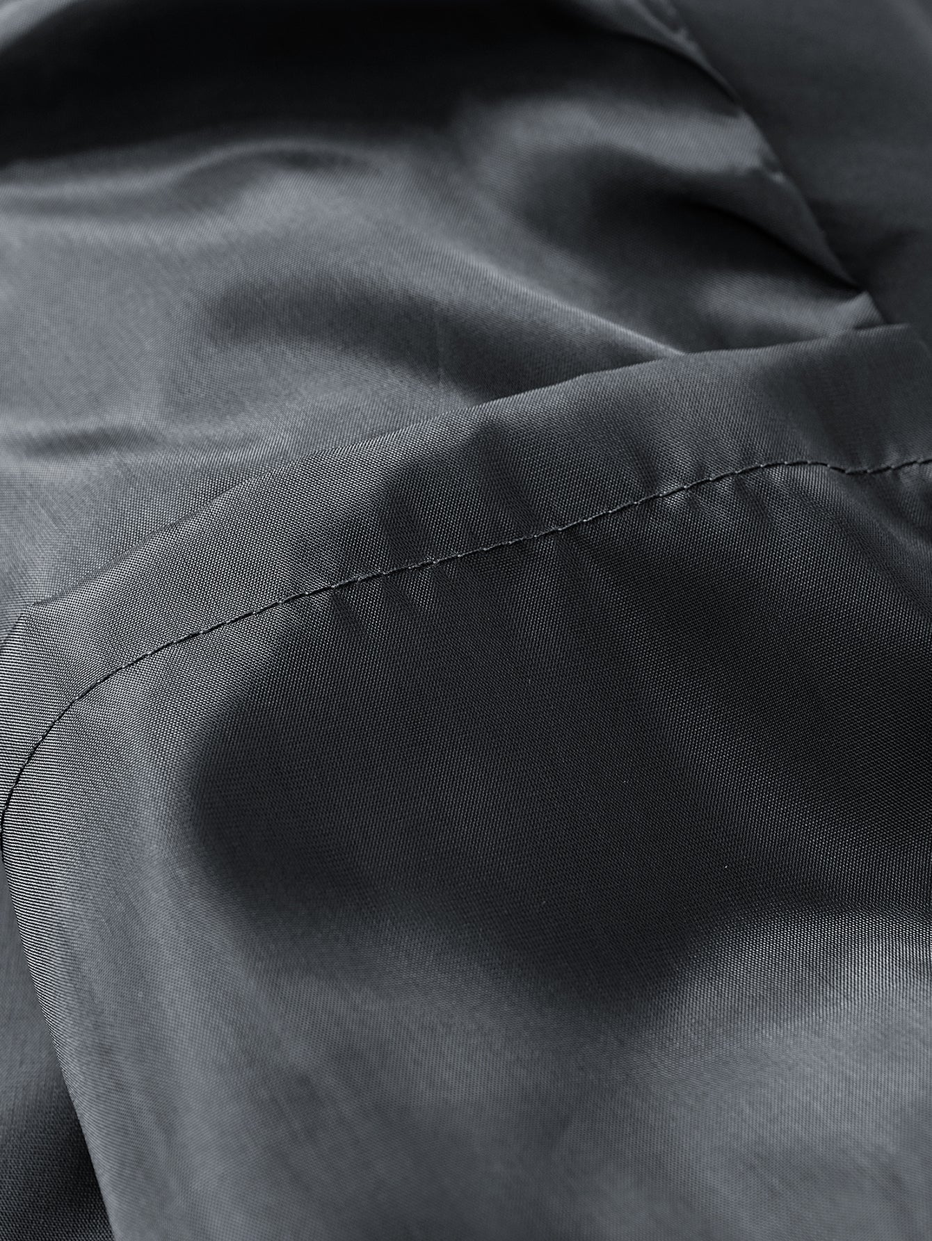 Bestickte Rennjacke mit lockerem Sitz