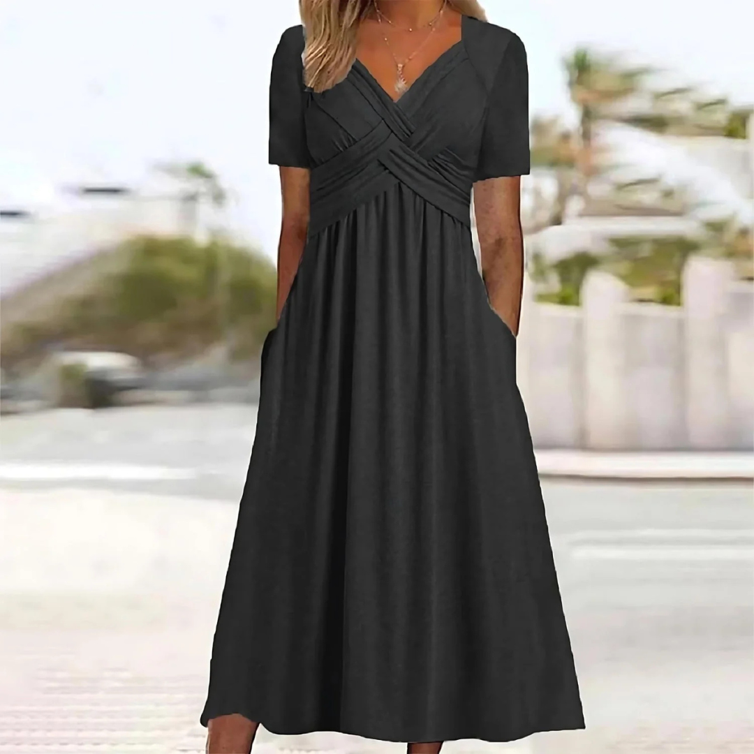 Emily - Elegantes Kleid mit Bauchbedeckung