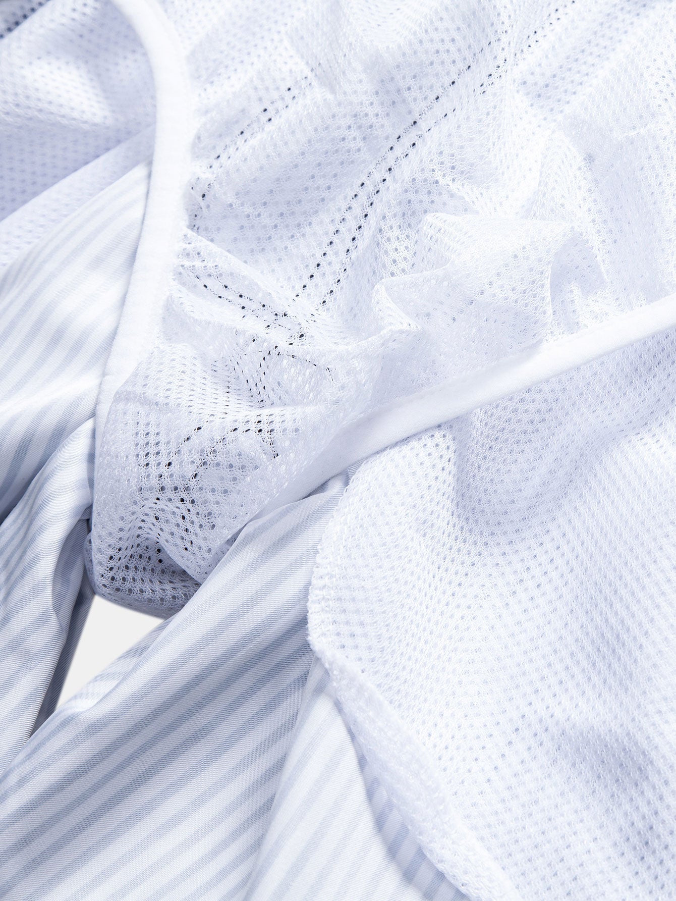 Palmbaum Nautical Print Button-Up Shirt with Striped Swim Shorts