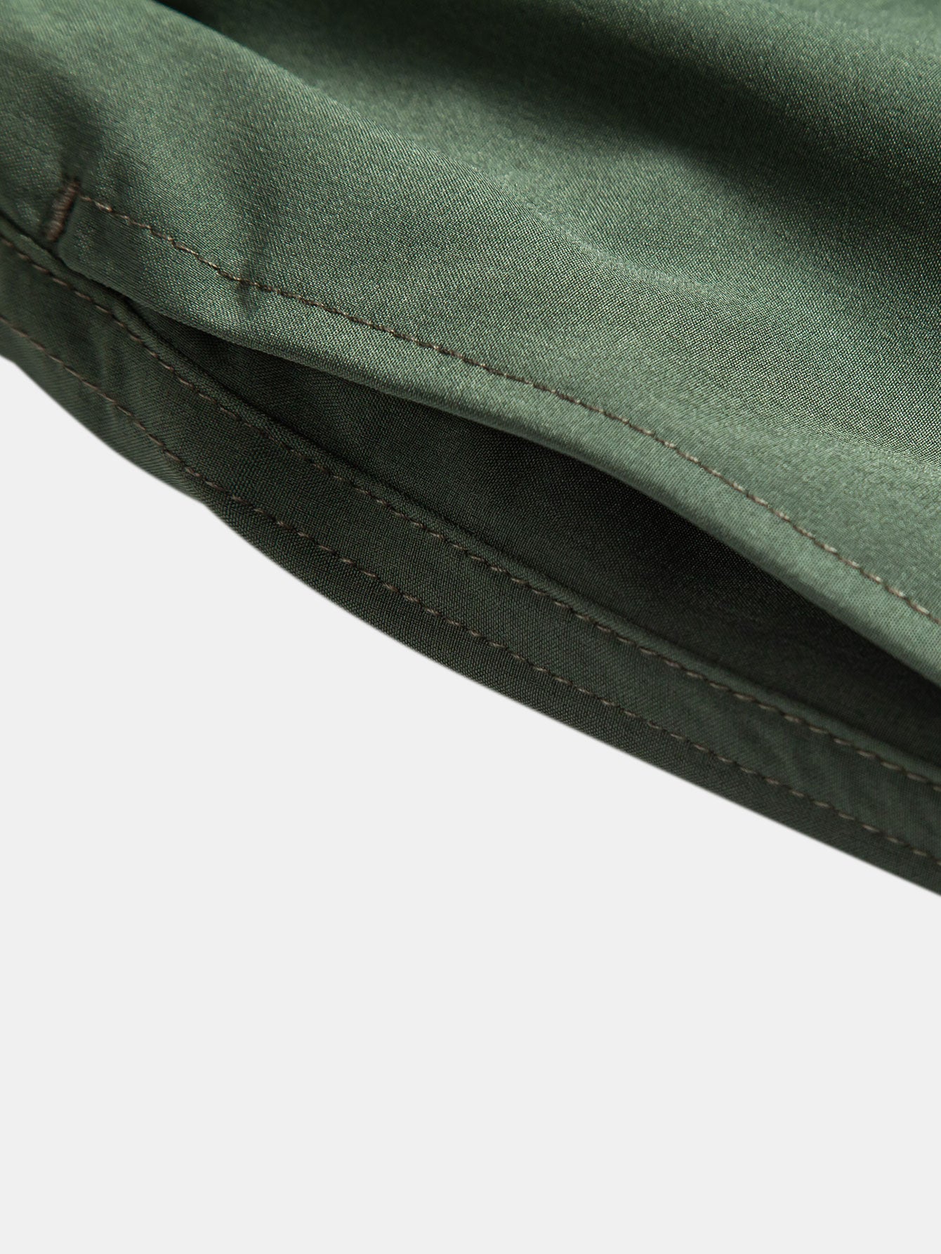 Palmenbaum Farbblock Druck Knopf-Down Hemd und Badehose