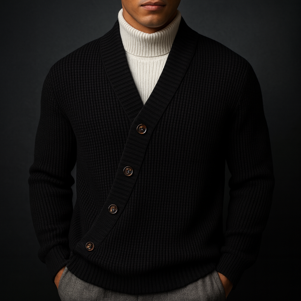 SUTTON SCHRÄGER CARDIGAN