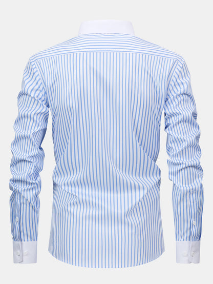 Pflegeleichtes gestreiftes Winchester-Hemd