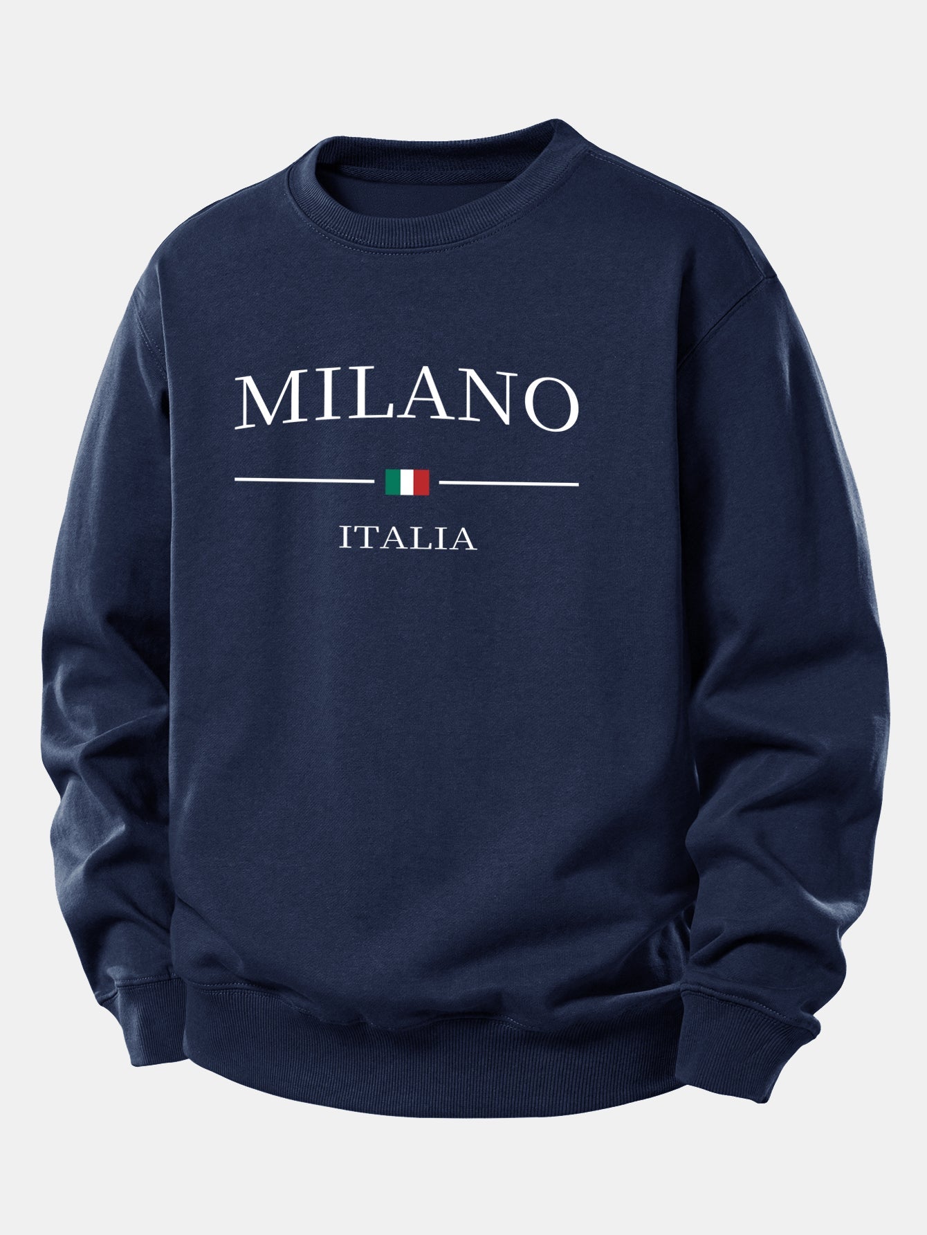 Relaxed Fit Milano Print Sweatshirt