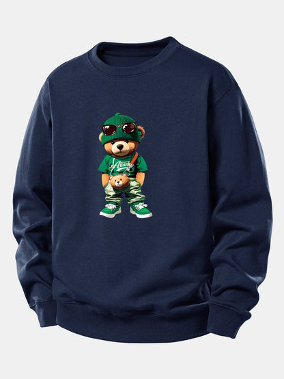 Cool Bear Druck Relax Fit Sweatshirt