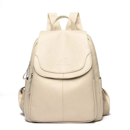 Olivia - Sicherer Leder-Rucksack