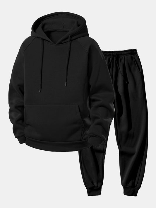 Essential Raglan Hoodie & Jogging Pants