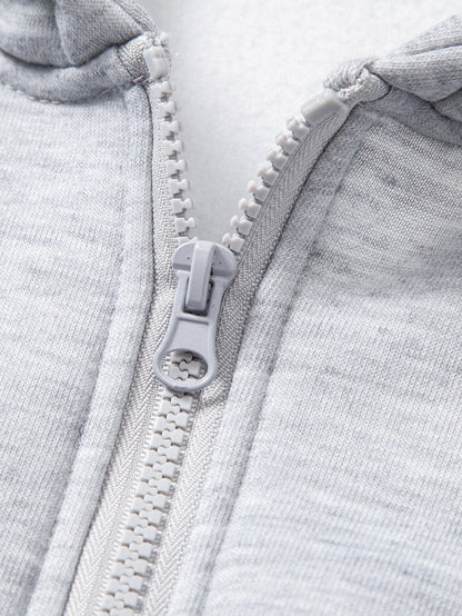Viertel-Reißverschluss Hoodie und Jogginghose Set