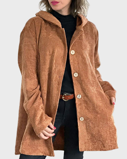 Indie | Corduroy Kapuzenjacke