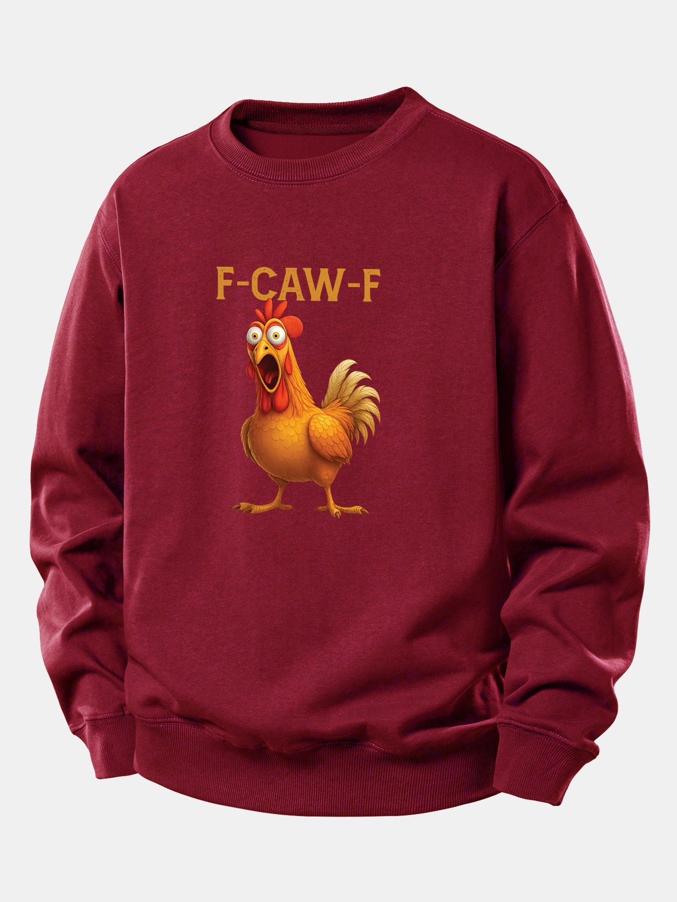 Houndstooth Relaxed Fit Sweatshirt