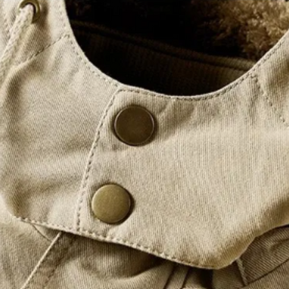 Elegante wattierte Premium-Winterjacke