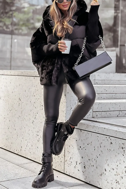 Hester | Kapuzen-Bomberjacke