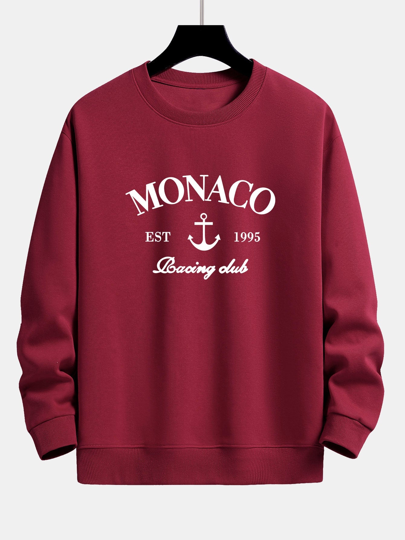 Monaco Print Sweatshirt mit Relaxed Fit