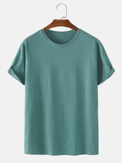 Basic T-Shirt aus 100% Baumwolle