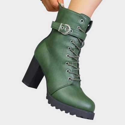 Quinn | Ankle Boots mit ausgestelltem Absatz