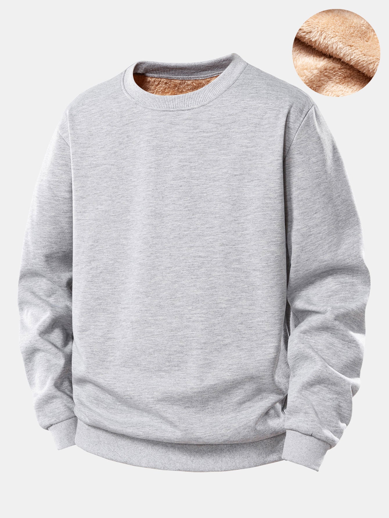 "Teddy Fleece Gefüttertes Sweatshirt" could be rewritten as "Gemütliches Teddy-Fleece Sweatshirt mit Futter".