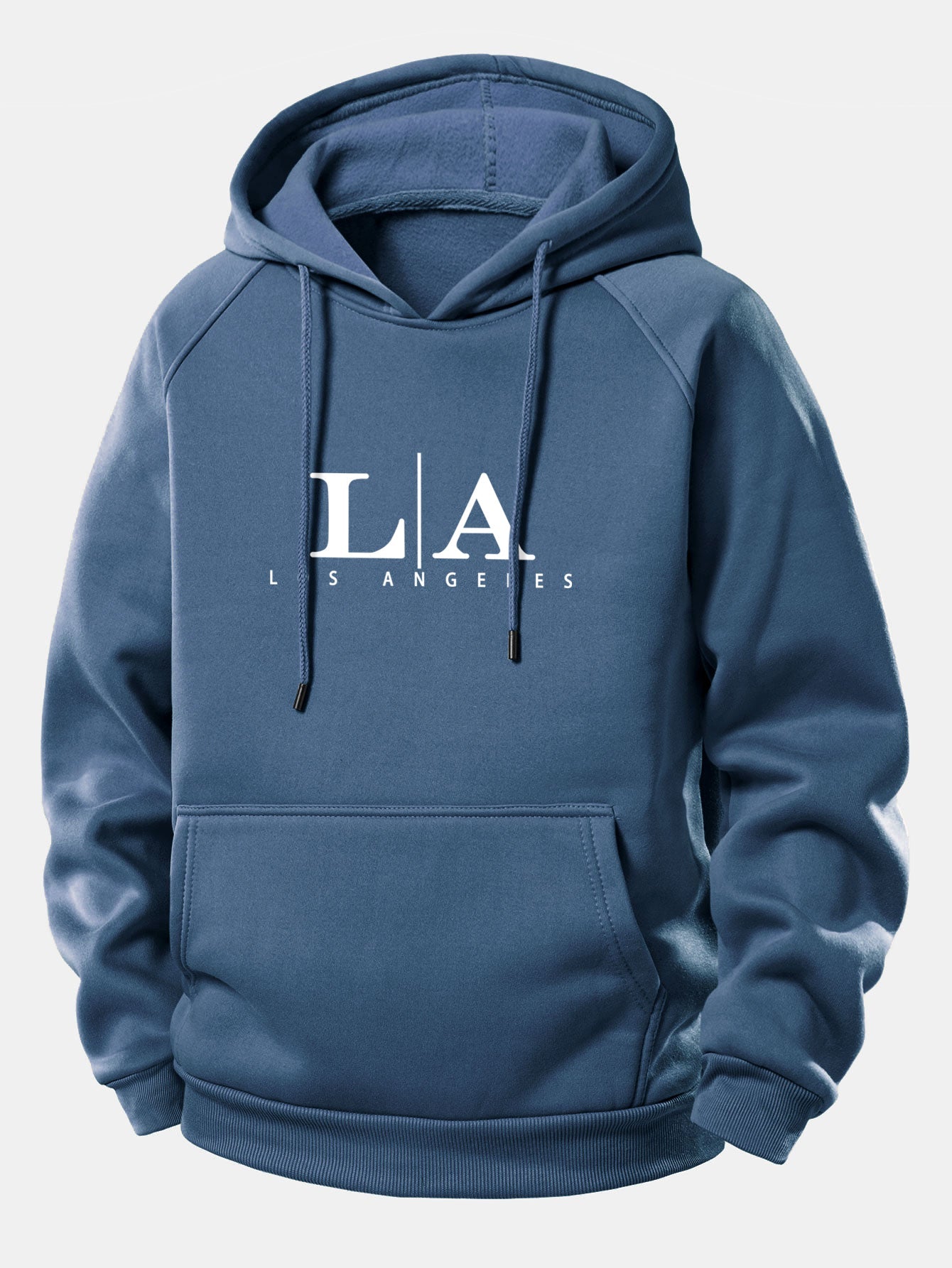 Los Angeles bedruckter Kordelzug-Hoodie