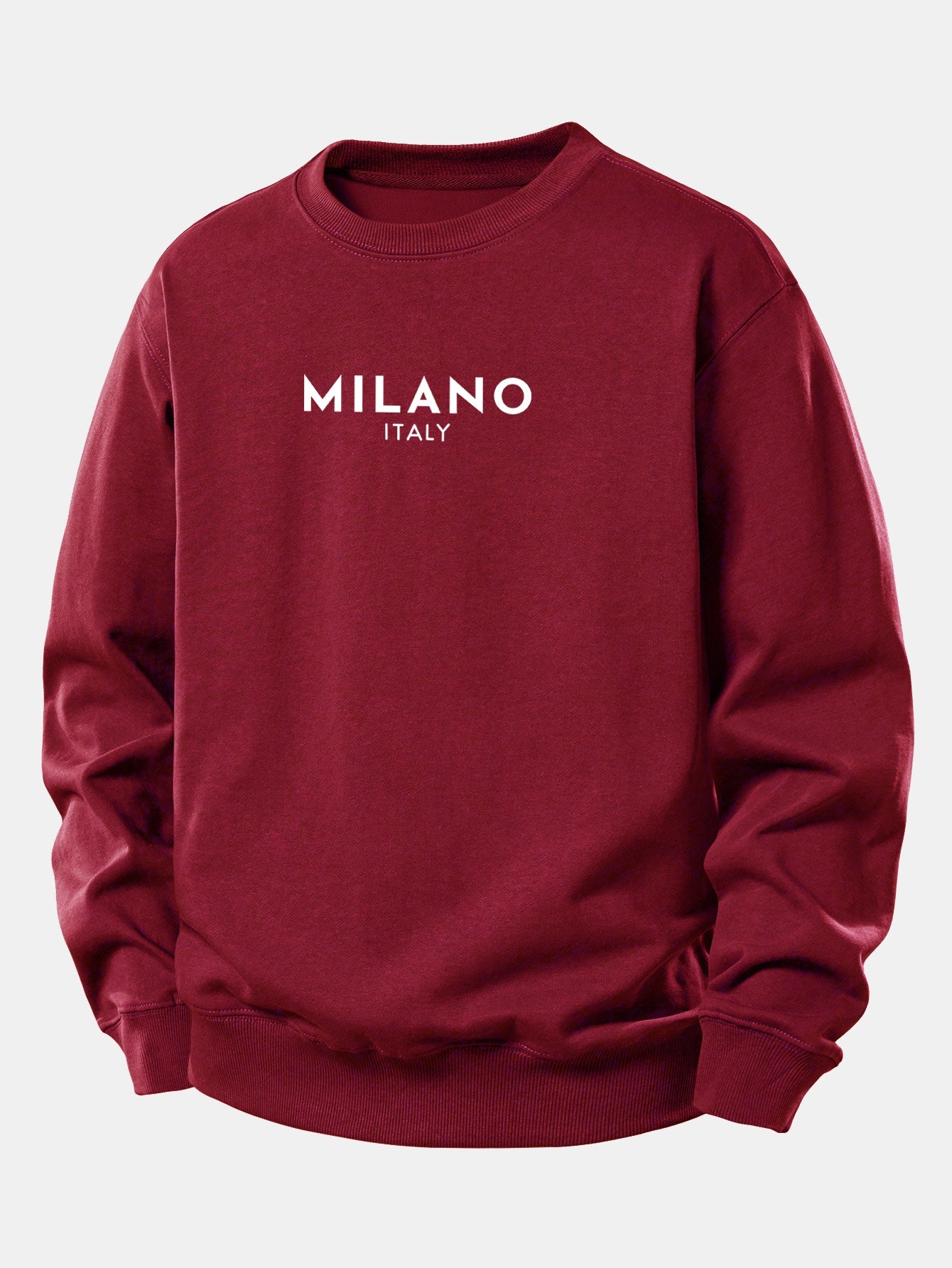 Relaxed Fit Milano Print Sweatshirt