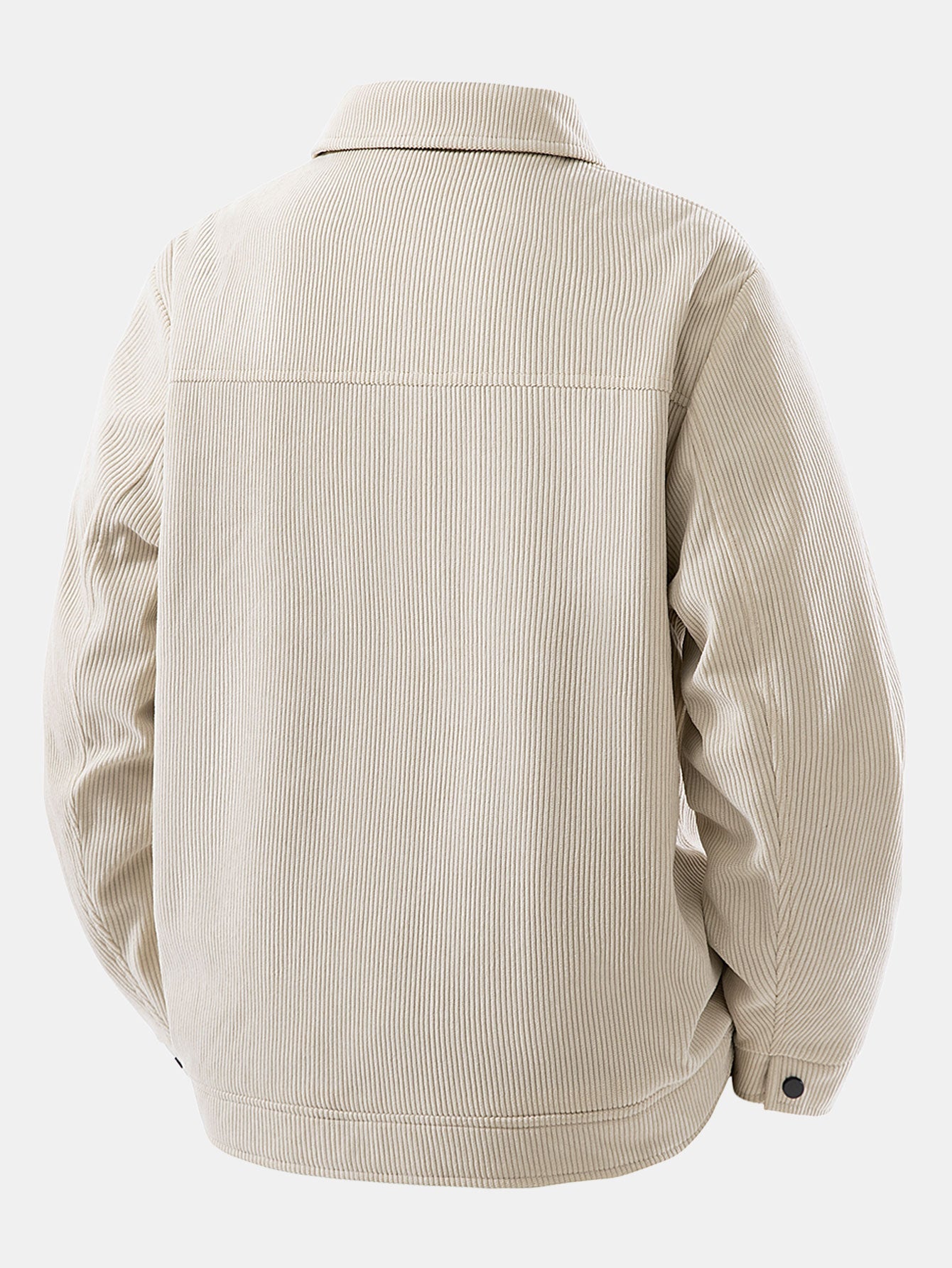 Teddygefütterte Cordjacke mit Taschen