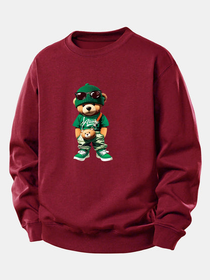 Cool Bear Druck Relax Fit Sweatshirt