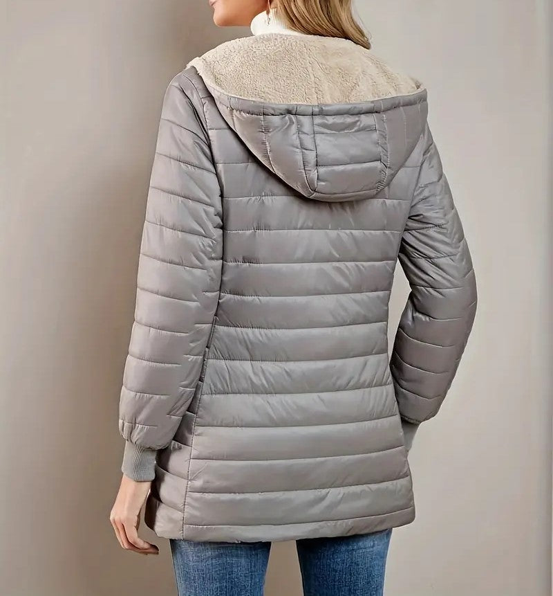 Alyssa™ - Bequeme lässige thermische lange Jacke
