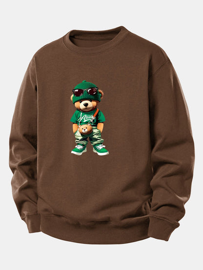 Cool Bear Druck Relax Fit Sweatshirt