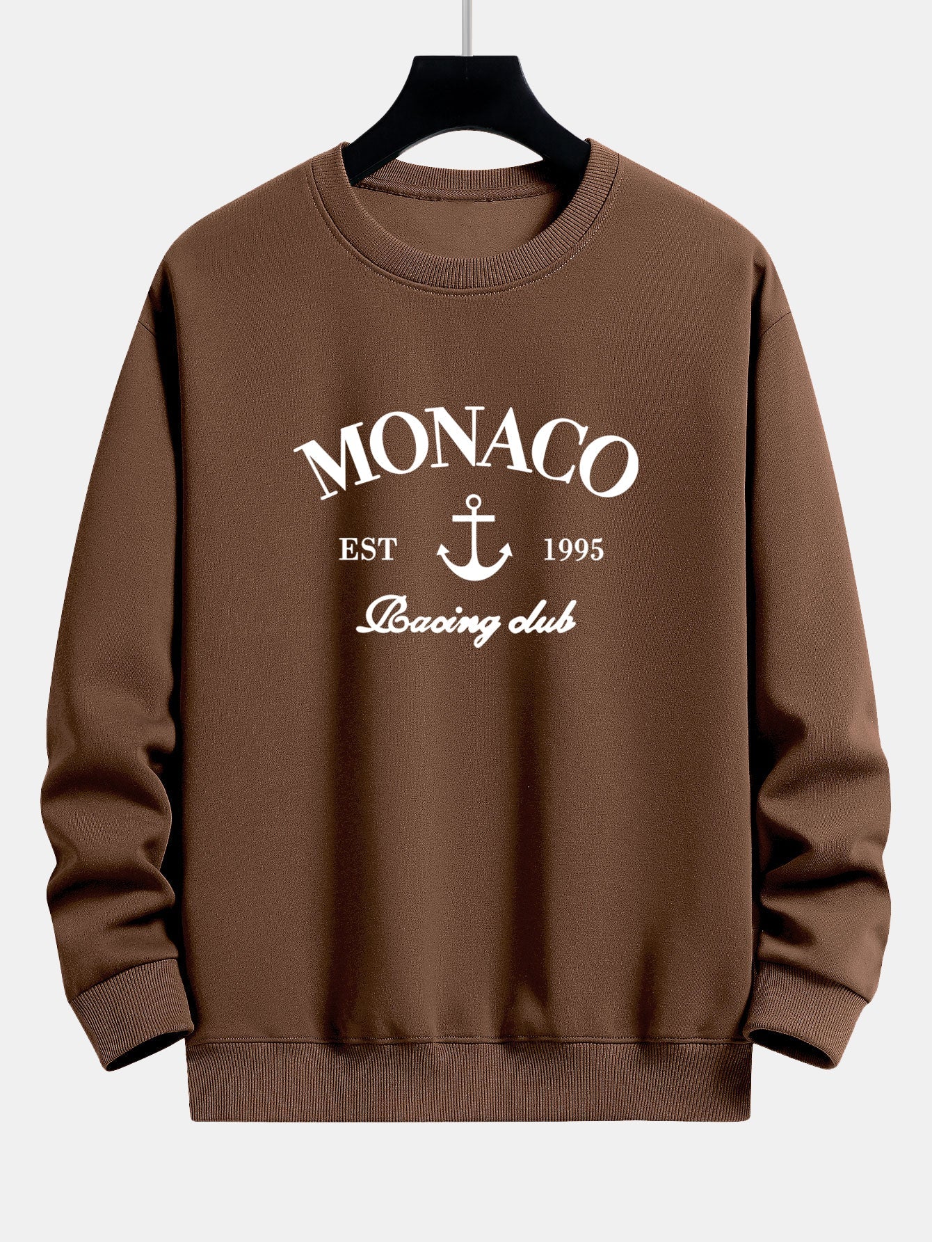 Monaco Print Sweatshirt mit Relaxed Fit