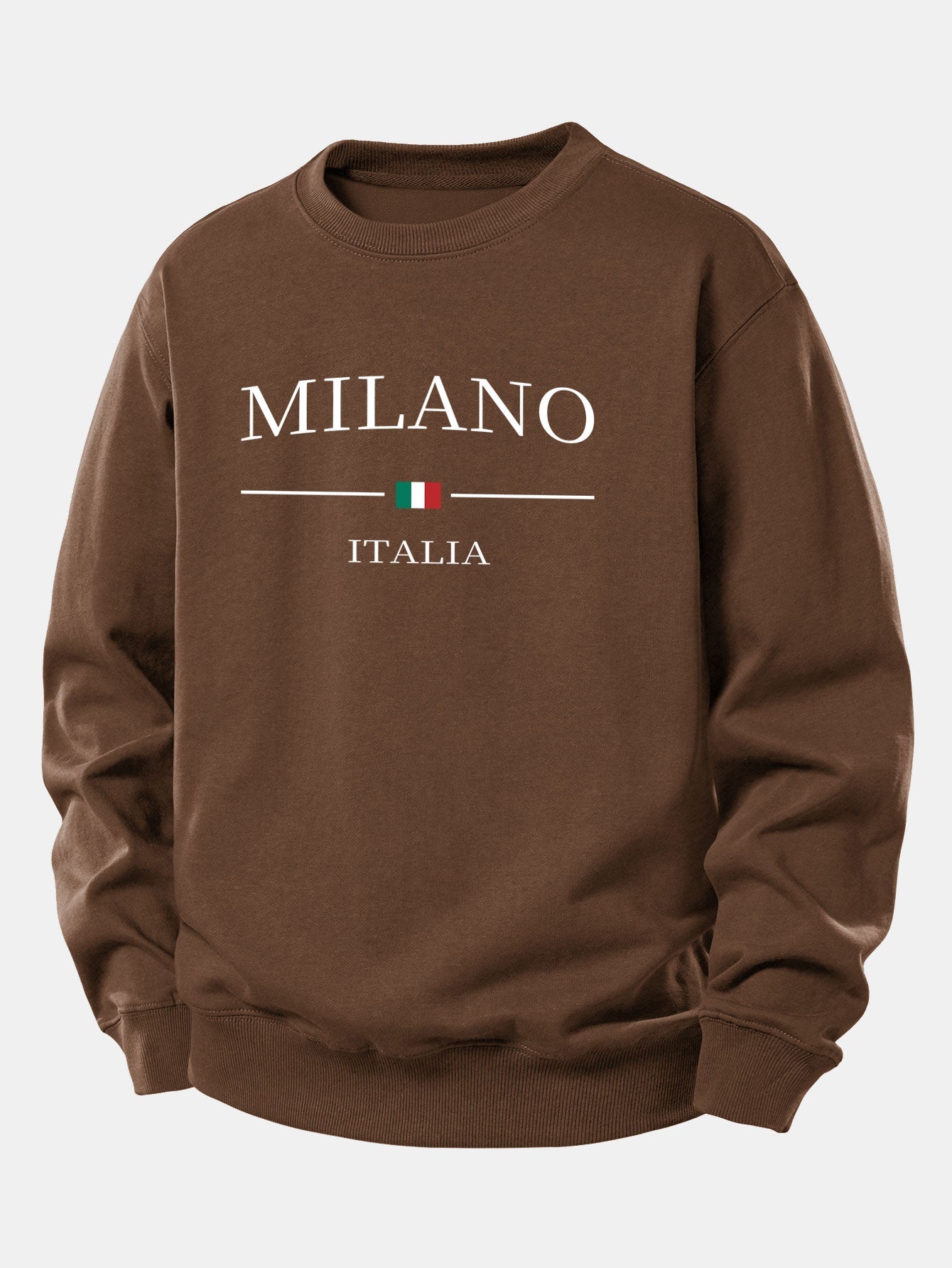 Relaxed Fit Milano Print Sweatshirt