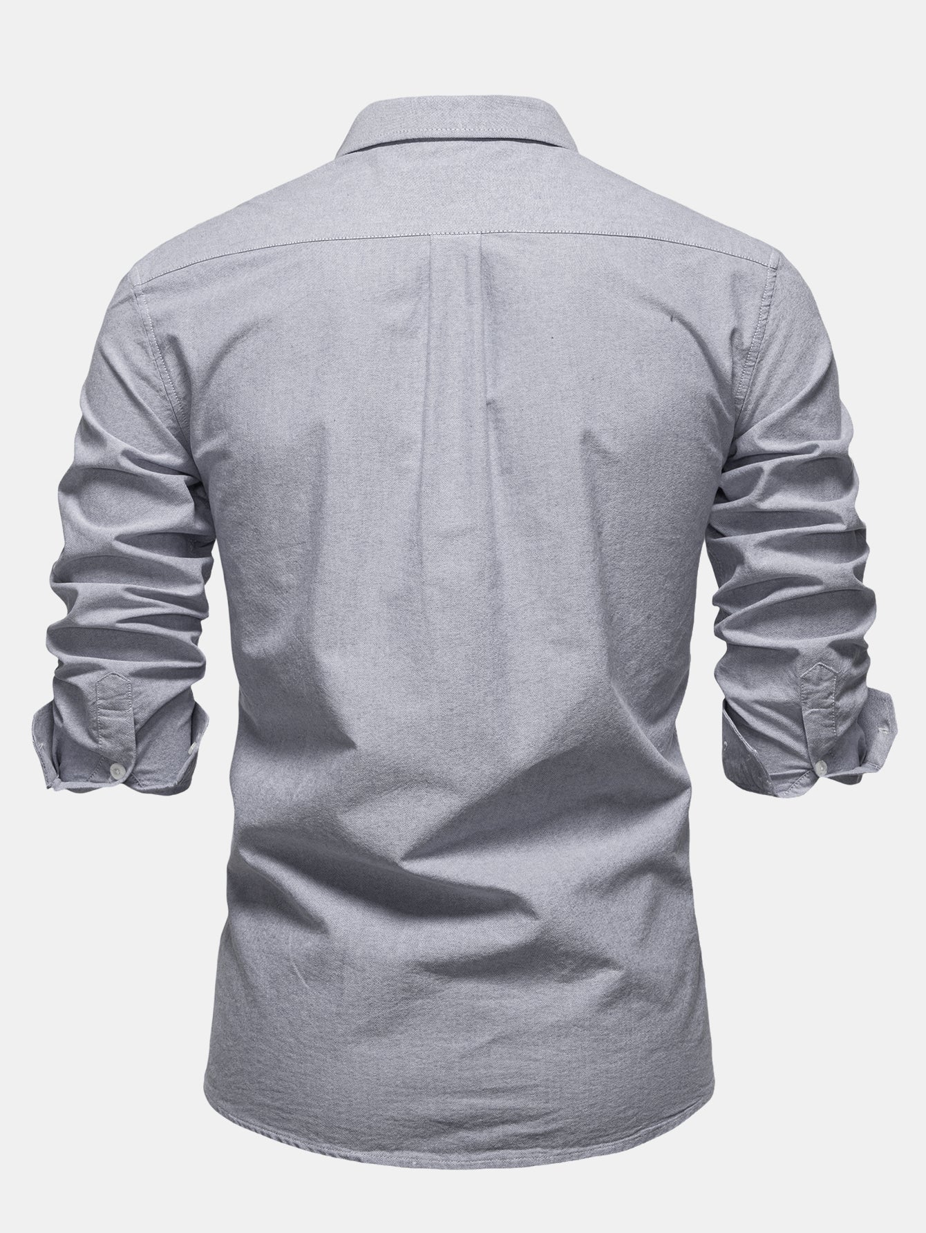 Cowboy Stickerei Baumwolle Oxford Hemd zum Zumknöpfen