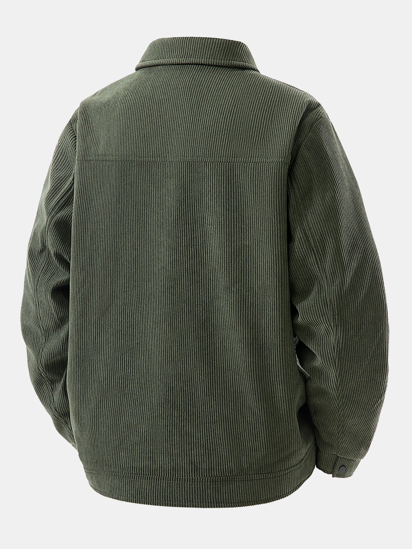 Teddygefütterte Cordjacke mit Taschen