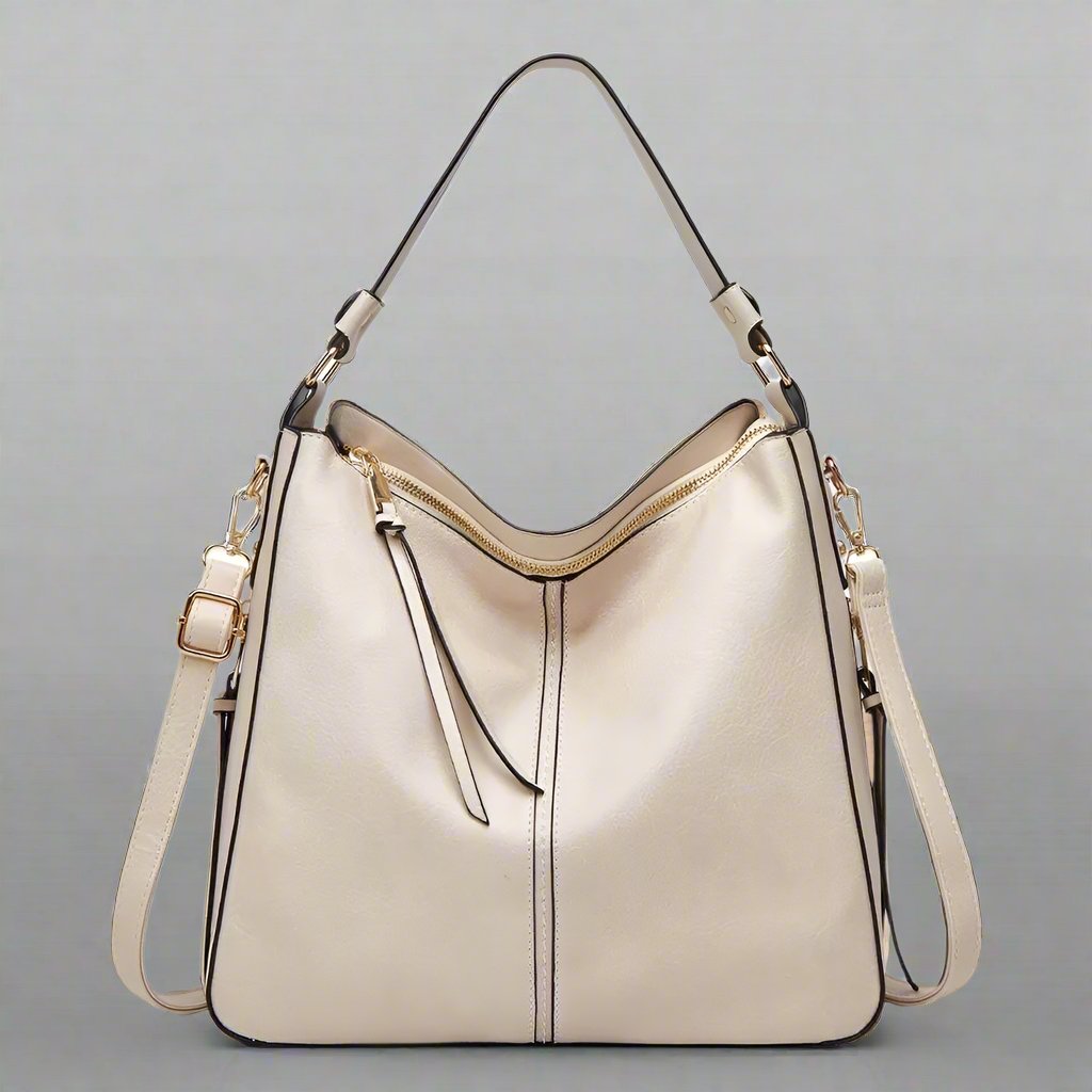 Cecile - Stylische Leder-Tote