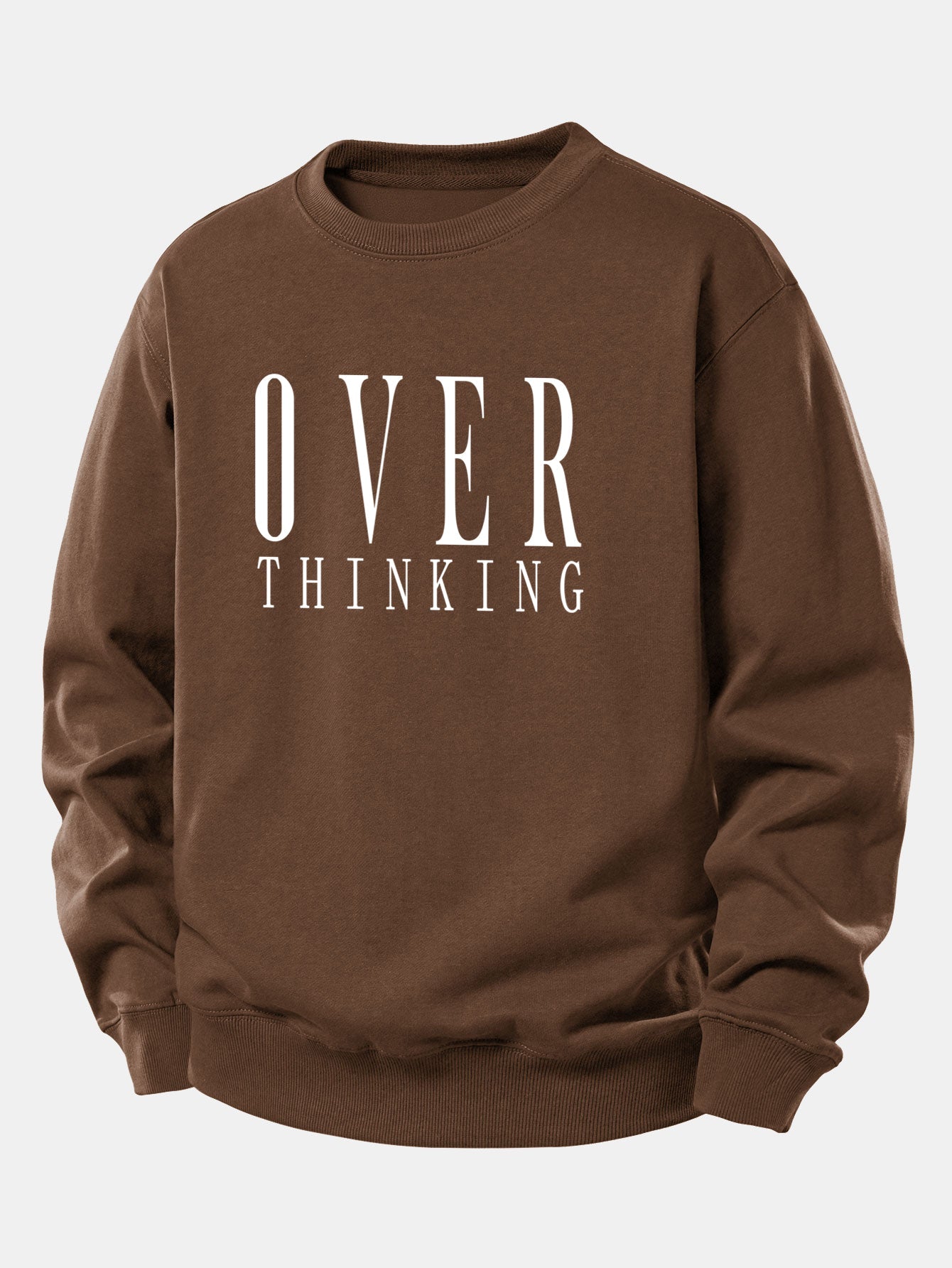 Überdenken Print Relax Fit Sweatshirt