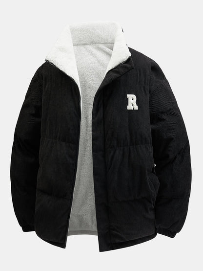 Wende-Teddy-Fleece-Cord-Mantel