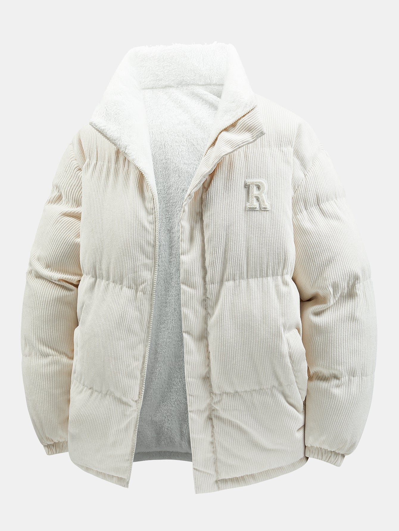 Wende-Teddy-Fleece-Cord-Mantel