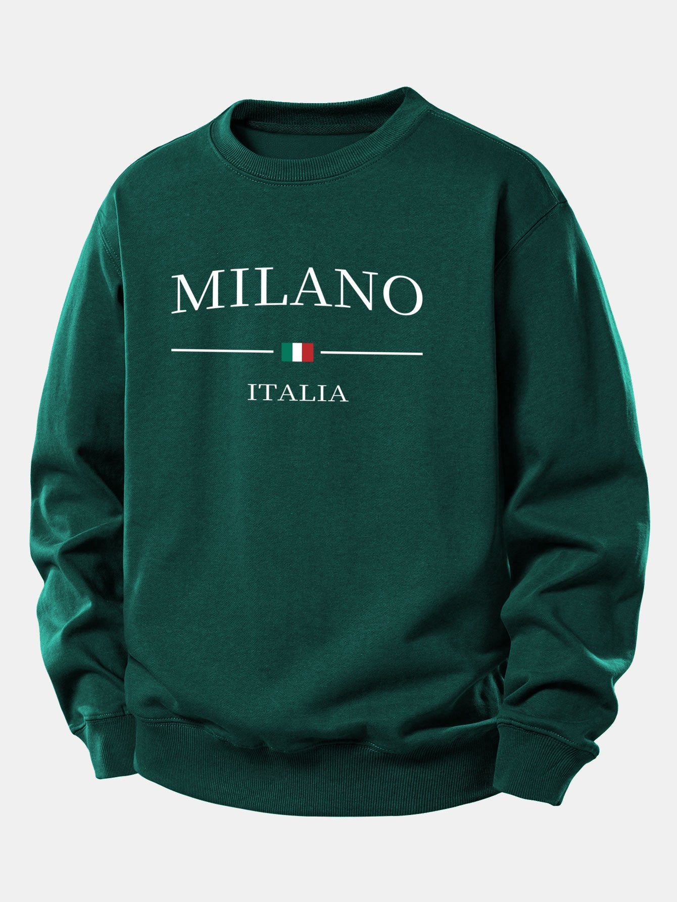 Relaxed Fit Milano Print Sweatshirt