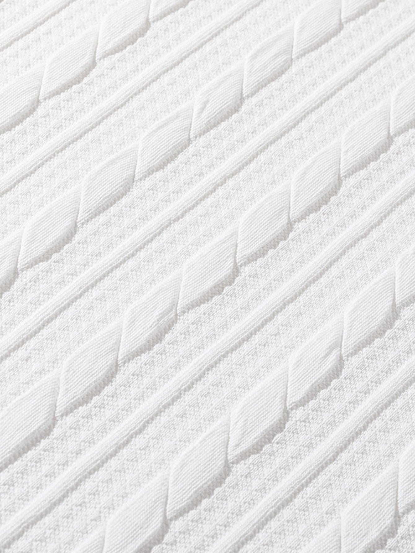 Jacquard-Sweatshirt mit Rundhalsausschnitt und Twist-Muster in lässiger Passform