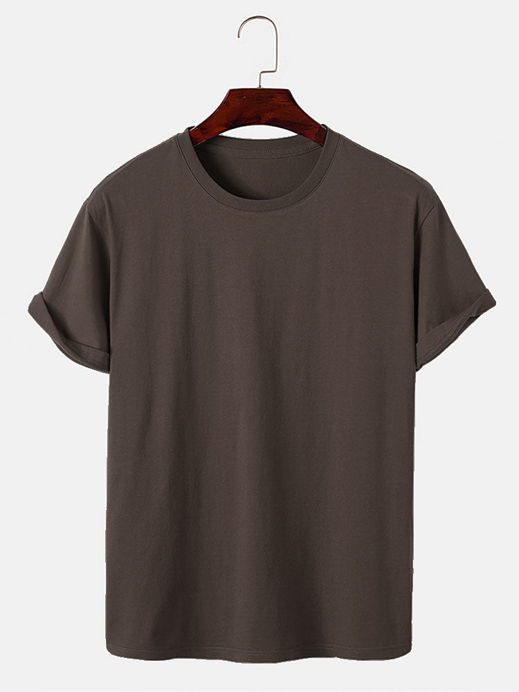 Basic T-Shirt aus 100% Baumwolle