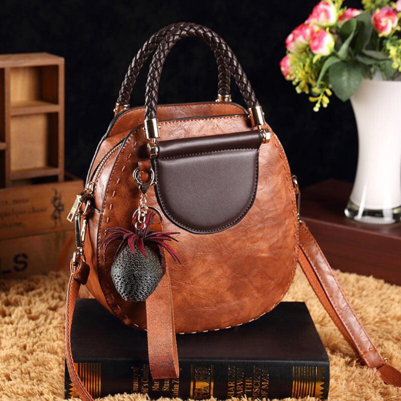 Vera - Elegante Leder-Umhängetasche