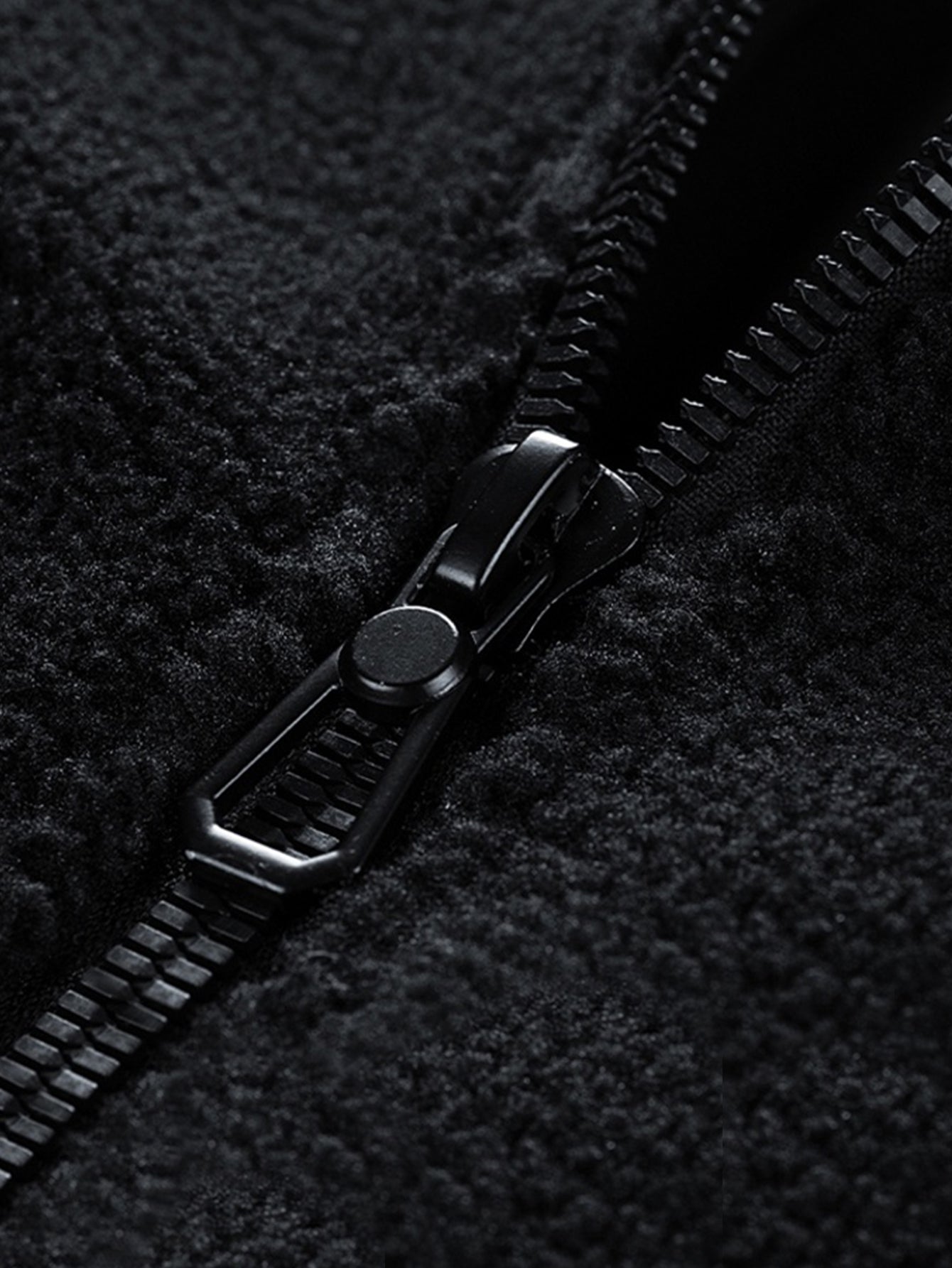 Teddy Reißverschluss Mantel