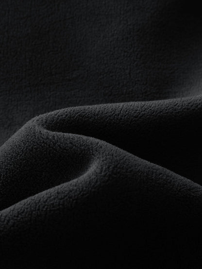 Viertel-Reißverschluss Fleece-Sweatshirt & Polar-Fleece-Hose mit geradem Bein