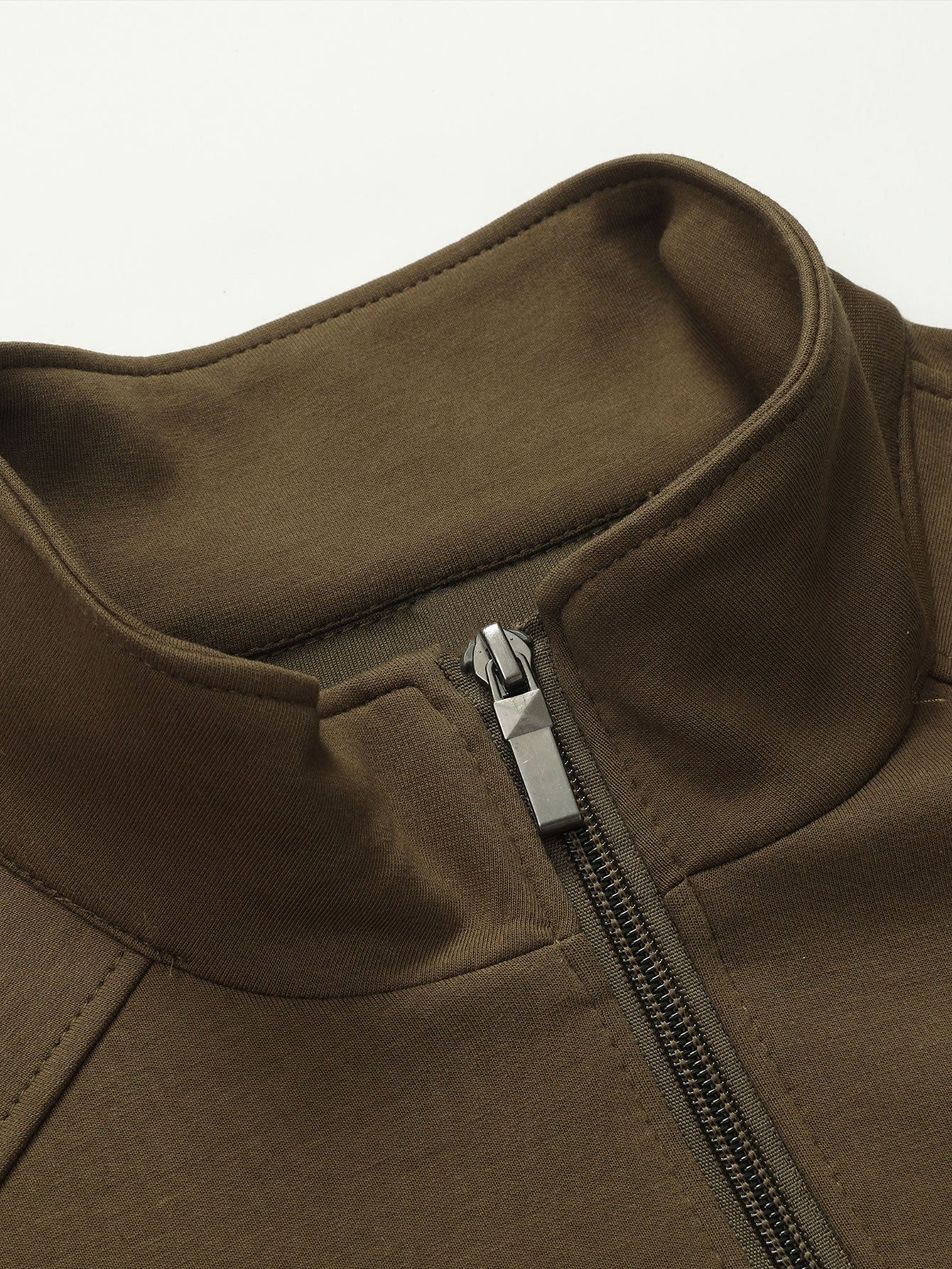 Sweatshirt mit Viertel-Reißverschluss